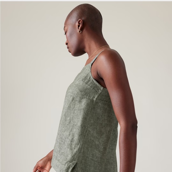 NWT Athleta Voyager Linen Tank S - Picture 4 of 10